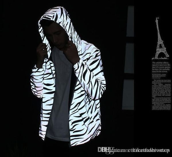 

m3 reflect jacket for men spring autumn windbreaker zipper designer jackets windruner coat, Black;brown