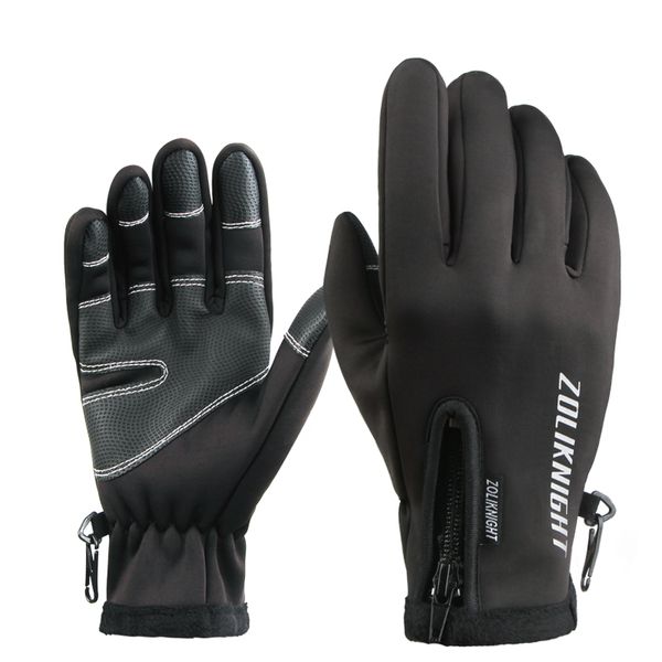 Winter Mens Gloves Winter 30 Warm Gloves All-Weather Windproof Waterproof Glove