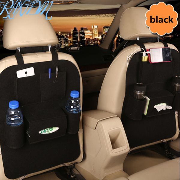 

1pcs car back seat chair storage pocket box for solaris elantra sonata i30 elantra accent ix35 santa fe i40 creta tucson