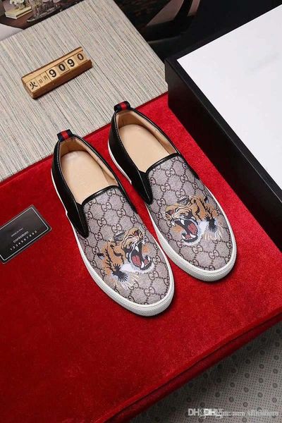 

Men's 18Supreme Tiger Slip-on SNEAKERS Shoes With Box