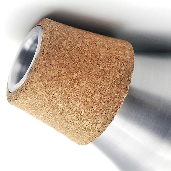 

silver aluminium cork practice trumpet bubble mute musical instrument accessories