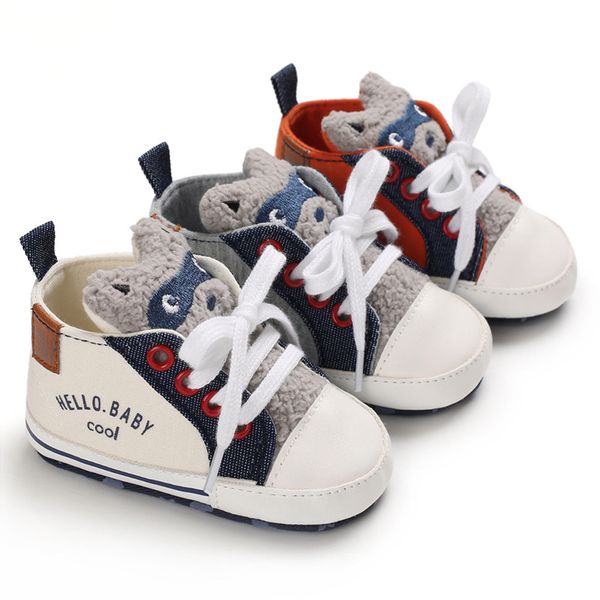 

new canvas classic sports sneakers newborn baby boys girls first walkers shoes infant toddler soft sole anti-slip baby shoes