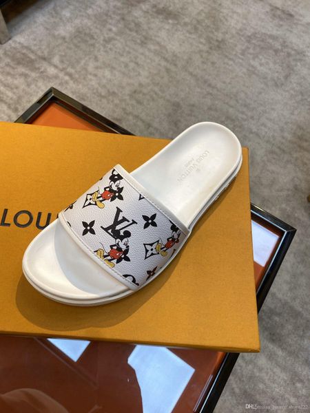 

new men and women waterfront mule luxury designer shoes women men slippers 1a7vp0 1a3prw sandals with box265133