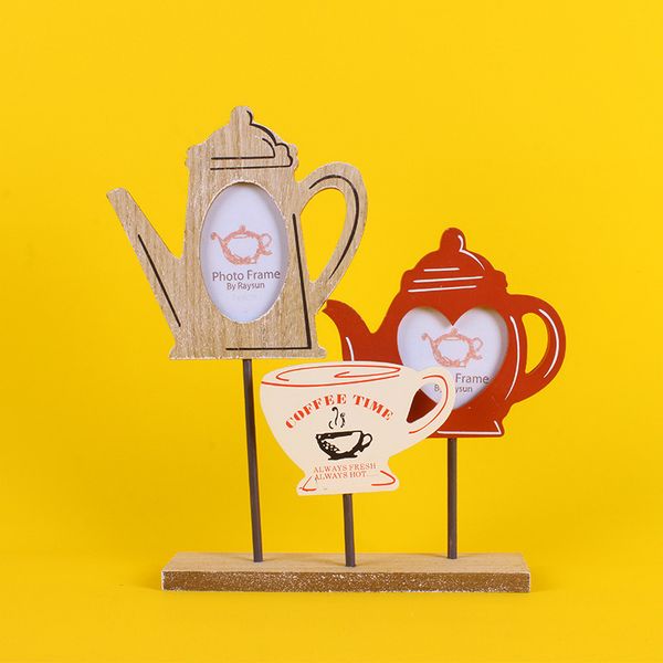 

japanese retro fir solid wood p frame 6 inches nordic vintage home decoration accessories modern toys birthday gifts
