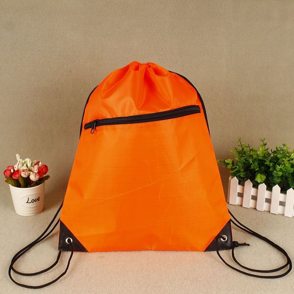 

portable lightweight water resistant double shoulder strap pouch outdoor drawstring backpack bag for yoga gym fitness travel