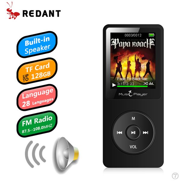 

mp3 player with headphones built-in speaker 8gb 32gb memory with 1.8 inch screen can play 100h portable lossless sound walkman