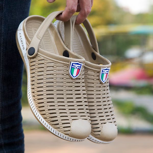 

original new garden flip flops water shoes men trekking sport summer beach aqua slipper outdoor swimming sandal gardening shoes