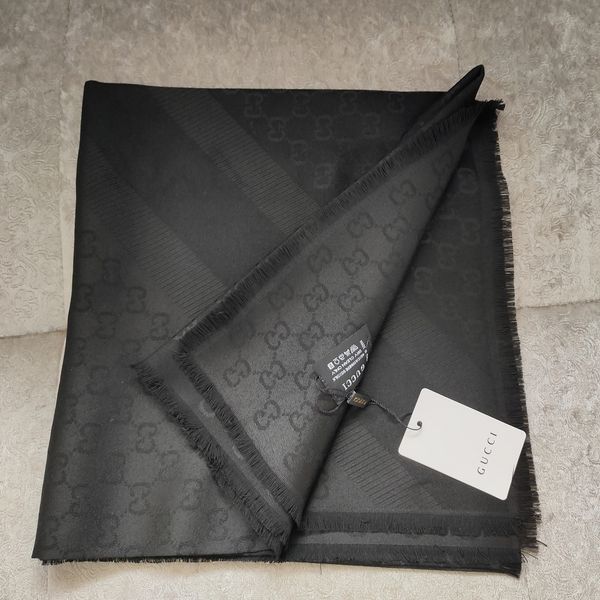 

high-quality fashion winter brand scarf high qualtiy wool silk scarf for women and men classic scarves pashmina big size 140x140cm tr014, Blue;gray