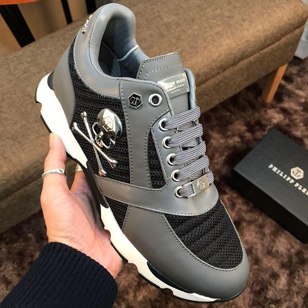 

Mens Shoes Classic Outdoor Running Sneaker Breathable Walking Footwears Sneakers Philiplein Luxury Style Runner Skull Herren Schuhe