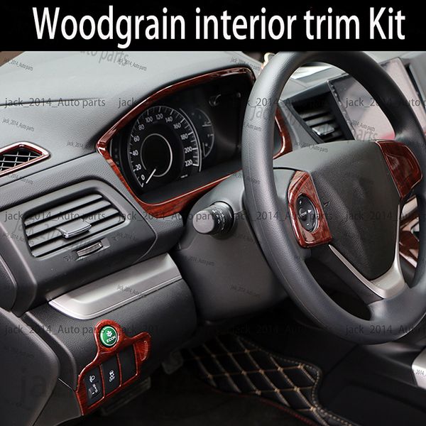 Wood Grain Inner Frame Cover Trim Kit Fit For Crv 2012 2013 2014 2015 2016 Car Interior Electronics Car Interior Fan From Niumou 148 0 Dhgate Com