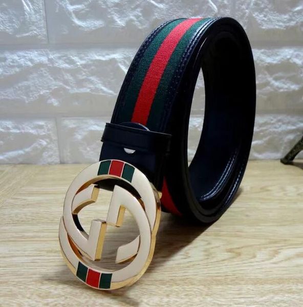 

selling new mens womens black belt genuine leather business belts pure color belt snake pattern buckle belt for gift 383, Black;brown