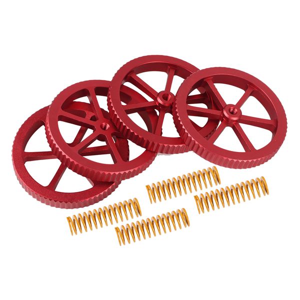 

set of 4 hand leveling nut with bed die springs for ender3/3 cr20