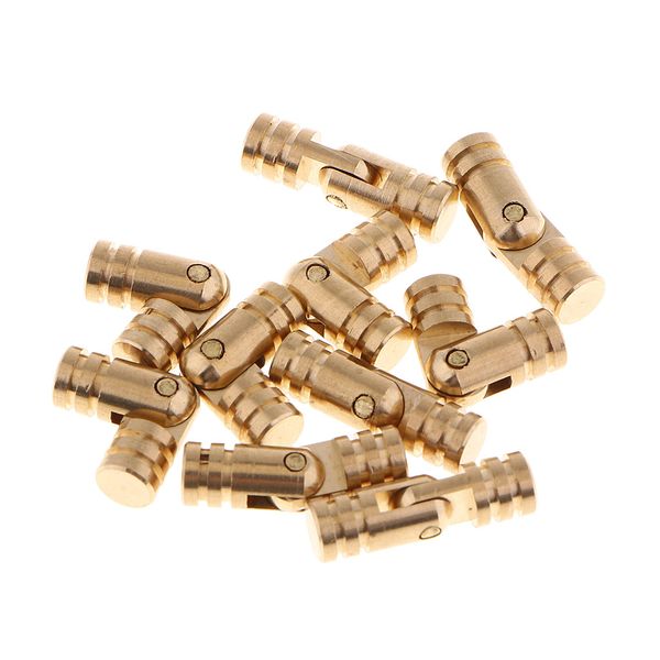 

10pcs copper jewelry box hidden invisible concealed barrel hinge gold