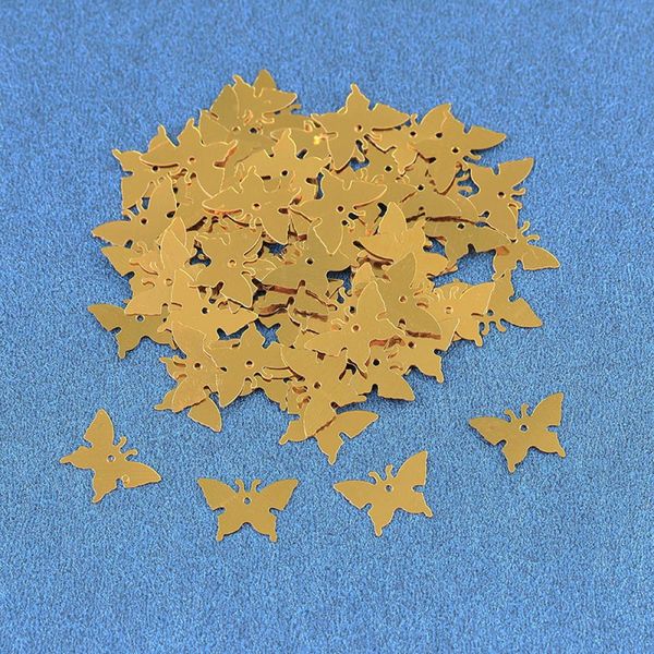 

new 350pcs table party scatters confetti gold silver butterfly wedding decor #587