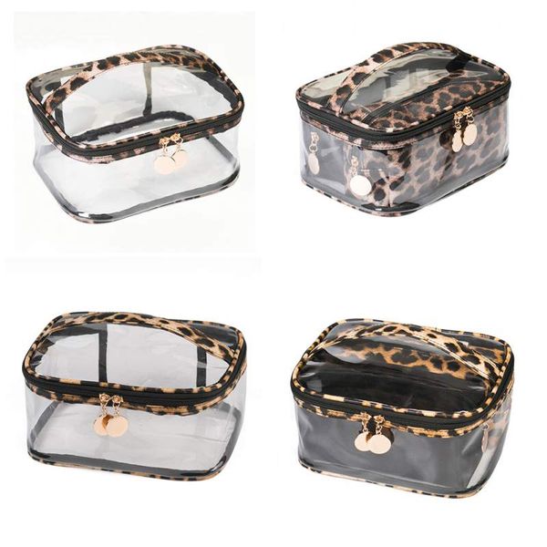 2020 Large Capacity Storage Bag Leopard Print Cosmetic Storage Bag Leopard Print Cosmetic