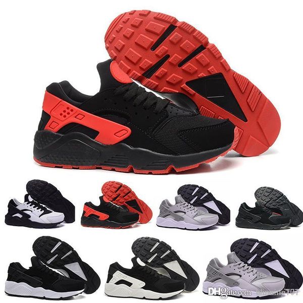 

оптовая новый huarache 1.0 4.0 кроссовки мужчины женщины хаки мята зеленый бальк белый красный спортивные спортивные дизайнерские кроссовки