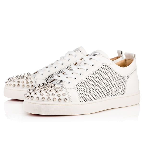 Flache Waden Louisspiked Lame Boden Slip Sp Auf Turnschuhe Roter Plattform Party Stachel Schuhe Großhandel Net Wohnungen Sommer Ac Fishnet Junior Mesh NOZnX0P8kw