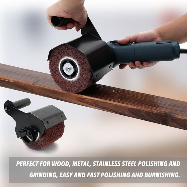 

high quanlity multifunctional angle grinder burnishing polishing machine attachment accessories metal steel wood sander
