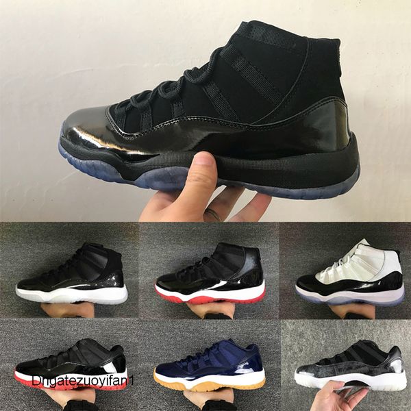 

prom-night 11 xi men basketball shoes low university blue metallic gold navy gum blue varsity red bred legend blue sneakers