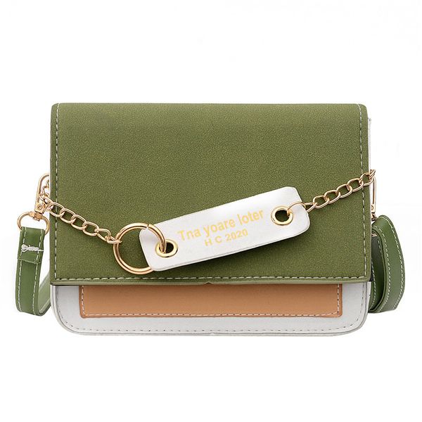 

2019 wide tide straps oblique satchel woman single shoulder small square