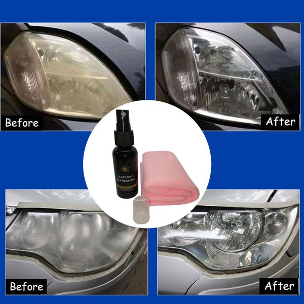 

carprie car repair agent 50ml refresh liquid to use atomization coating process of auto car frontlight lamp care products