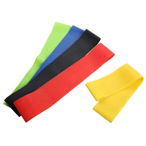 

yoga resistance bands (5 pcs) exercise bands 5 loop resistance 2dual-sided core sliders (2pcs)for stretching physical ther