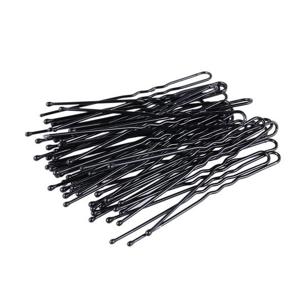 Lady Women Girls Black 2 75 Bobby Pins U Shape French Twist Hair