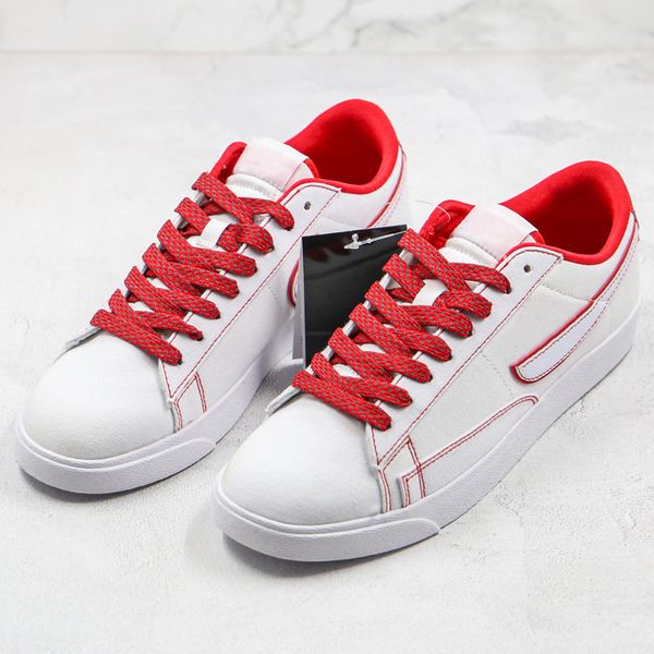 

2020 new mid prm classic retro low-canvas hawkins high strange story 3m reflective women men low-casual sneakers, White;red