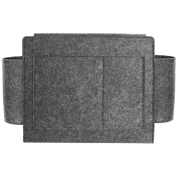 

felt bedside hanging organizer extra large bed storage pockets holder pockets book phone storage bag for bed table sofa