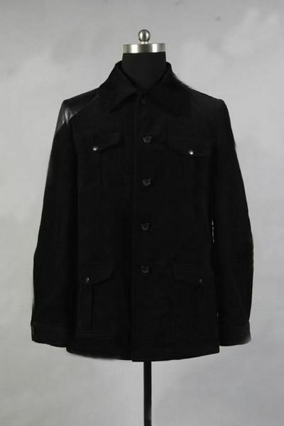 

sherlock holmes dr. john watson black jacket costume, Black;red
