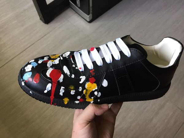 

марка обуви future kanye west sneakers high top luxuries из натуральной кожи для мужчин цвет краски мода повседневная обувь 38-46, Black