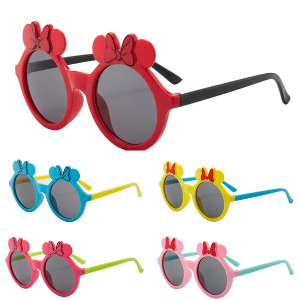

big bow colorful cartoon children's sun cute decorative butterfly sun glasses sunglasses baby's sunglasses, Blue
