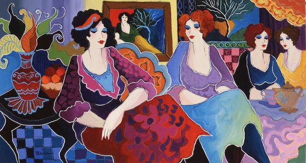 

patricia govezensky - cafe laguna home decor handpainted &hd print oil painting on canvas wall art canvas pictures 191215