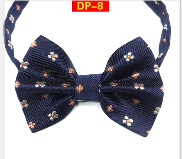 

2019 small bow baby striped knitted checked bow, Blue;purple