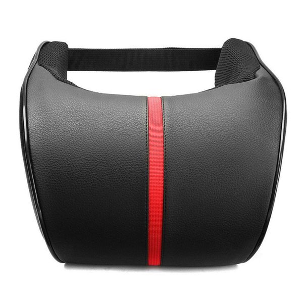 

adjustable car headrest neck pillow faux leather neck protection rest pillows durable practical material effective dropship