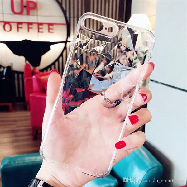 

diamond texture case for iphone xs max xr 6 6s 7 8 plus x soft phone cover for iphone 7 luxury transparent case ultra thin coque