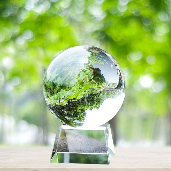 

мода clear crystal ball art decor кристалл фотографии свадебные украшения дома идеальный подарок для день святого валентина день рождения
