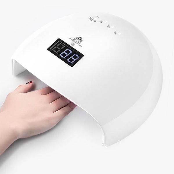 

nail dryer 48w uv led lamp nail lamp for curing all gels builder polish varnish manicure salon art tools #lr4