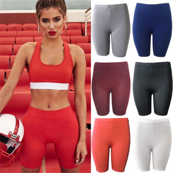 

stock women ladies girls leggings student high waist denim beach skinny sexy hot short casual style, White;black