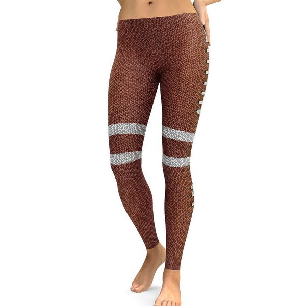 

fashion ladies digital printing high waist bottompants fitness leggings running sports pants trousers fleece lined leggings 5, Black