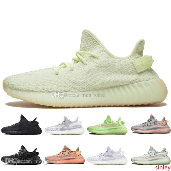 

with kanye west clay v2 static reflective rainbow discoloration mens running shoes hyperspace true sport form designer sneaker