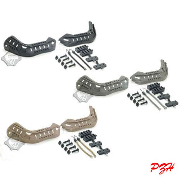 

ach-arc mich 2000 helmet accessory rail mount kit helmet rail guide bk/de/fg ing