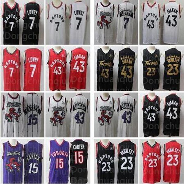 

mens pascal 43 siakam fred 23 vanvleet leonard vince jersey 15 carter 7 lowry marcus 1 mcgrady jersey kyle, Black;red