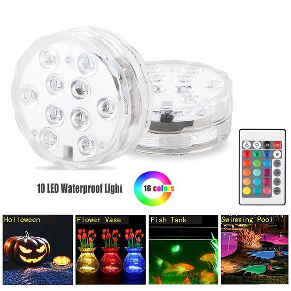 

aquarium colorful led diving lights submersible fish tank decorat light clear waterproof underwater electronic lamp for decor