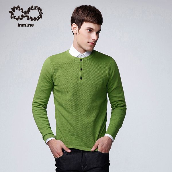 

autumn new england style 95% cotton jacquard pleated men sweater pure color fashion long sleeve pullover knit sweater 14aw1082, White;black