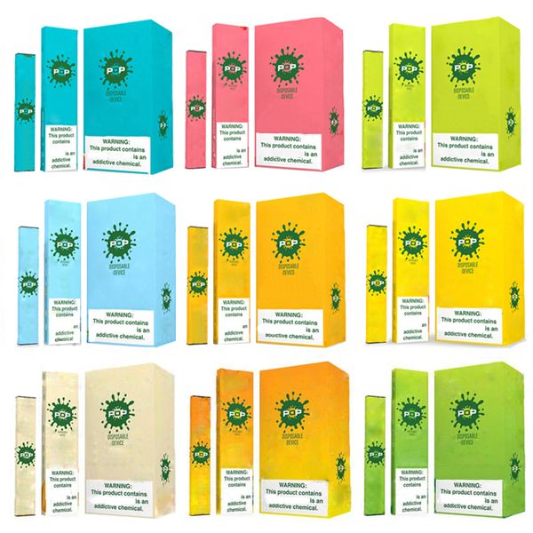 

Новые POP Одноразовые устройства Пустой Vape Pen 280mAh Аккумулятор для картриджей 1,2 мл Posh Plus Mr Fog Vapor Starter Kit