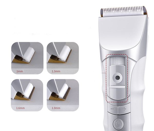 

kemei km-838 профессиональные электрические машинки для стрижки волос kemei триммер для бороды клипер двойного питания немой электрический ф