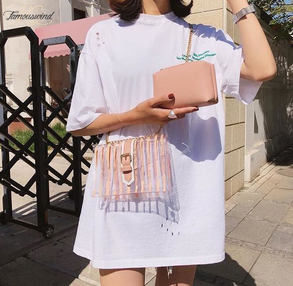 

transparent female bag 2020 new handbag quality pvc stripe transparent women bag sweet jelly bag shoulder messenger