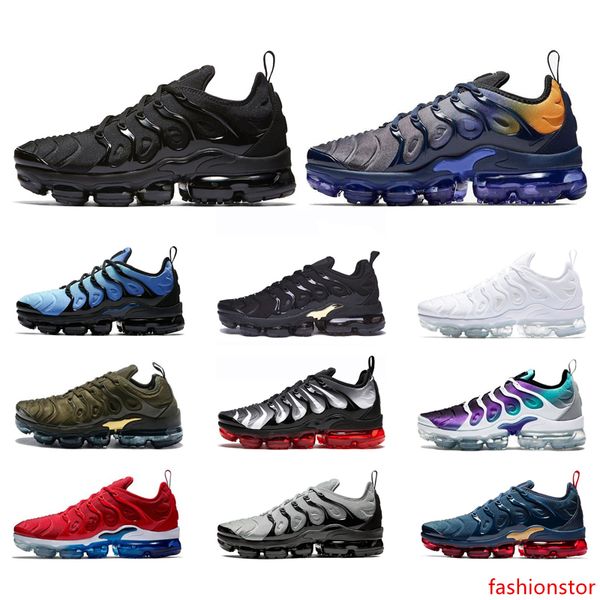 

2020 tn plus running shoes men women triple white black zebra blue orange grape mens trainers sports sneakers chaussures size 36-47
