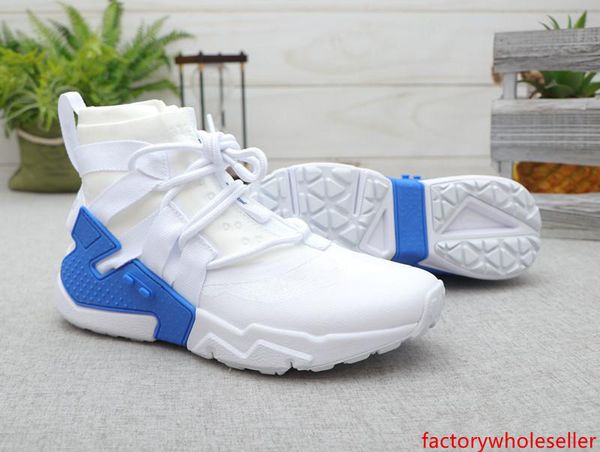 

men designer boots 2019 huarache gripp qs sail outdoor high casual sports shoes huaraches team orange oreo khaki mens trainers sneakers